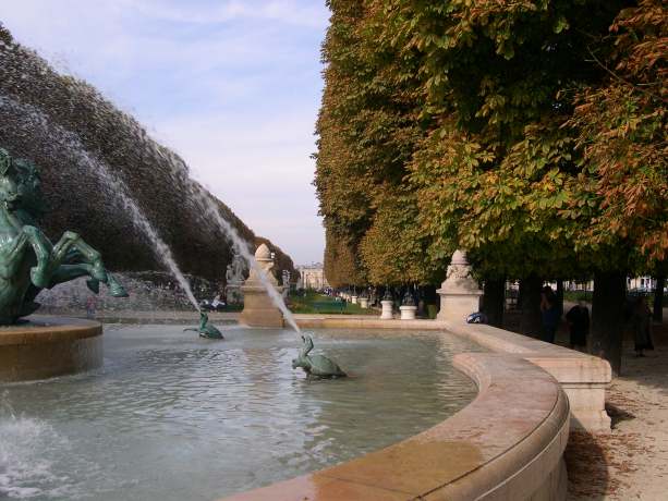  Les jardins de l'Observatoire au début de l'automne